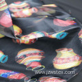 polyester corrugated satin fabric fursan